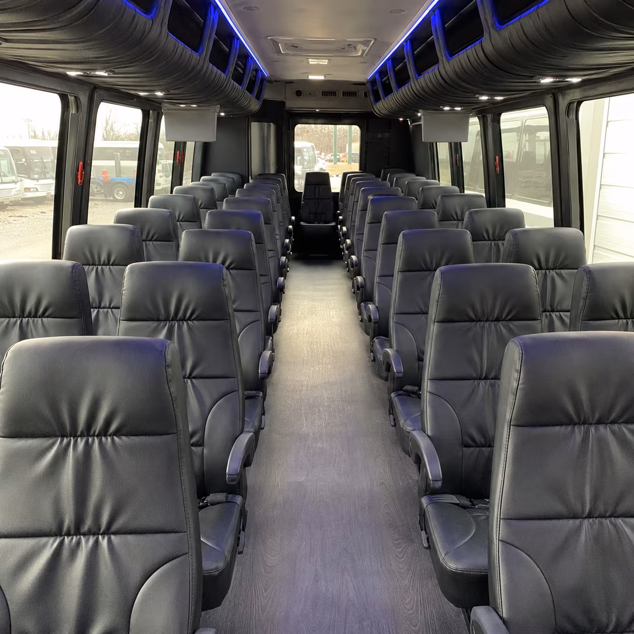 Portland Airport Shuttle & Transportation party bus exterior