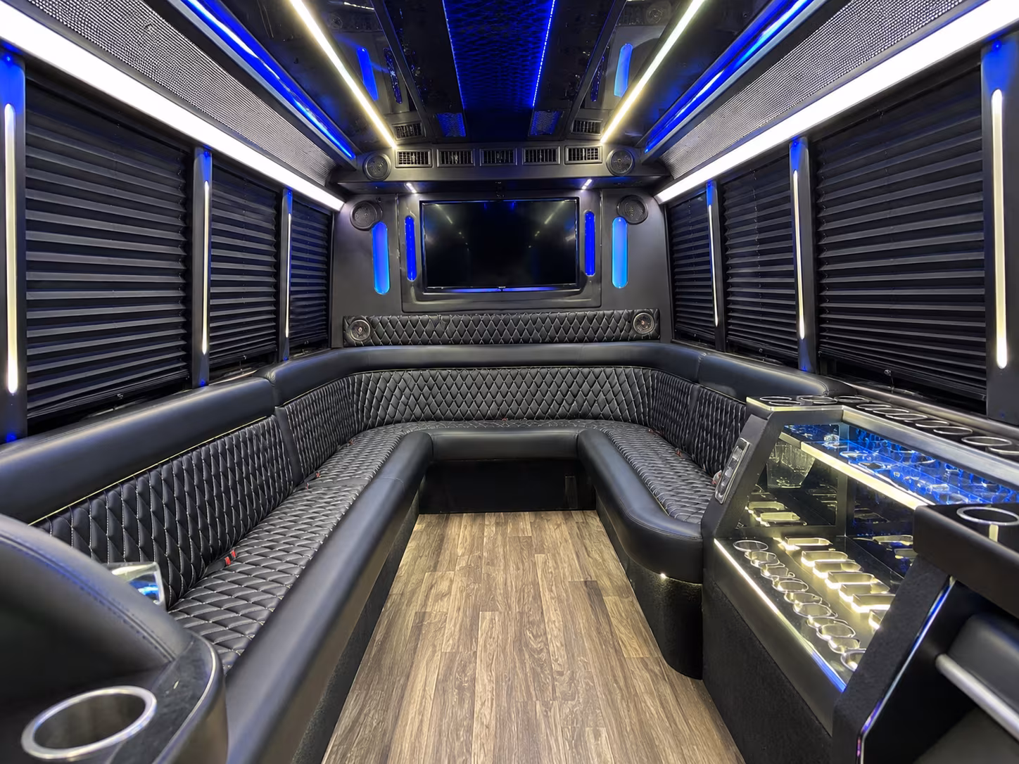 Portland Bachelor & Bachelorette Transportation onboard seating