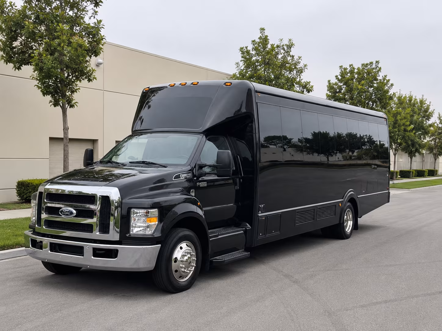 Portland Concert & Music Festival Transportation party bus exterior