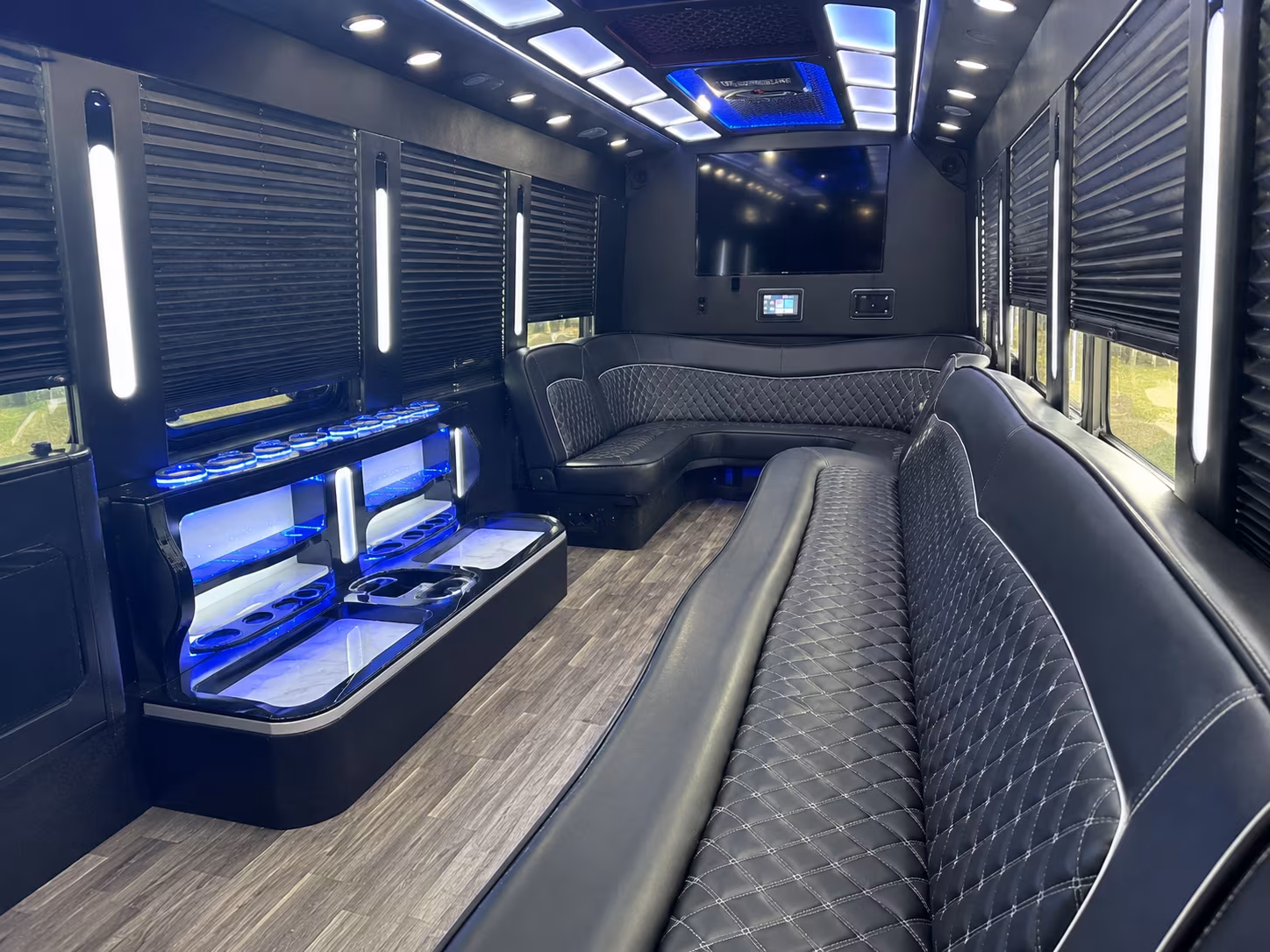 Portland Concert & Music Festival Transportation party bus exterior