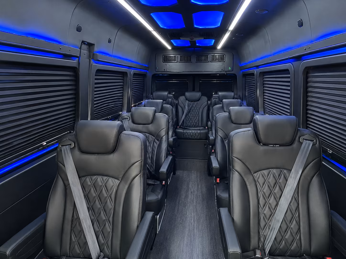 Portland Corporate Transportation party bus exterior