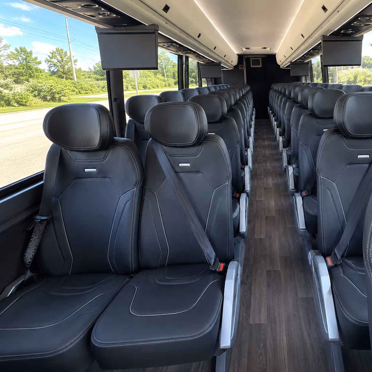 Portland Corporate Transportation party bus exterior