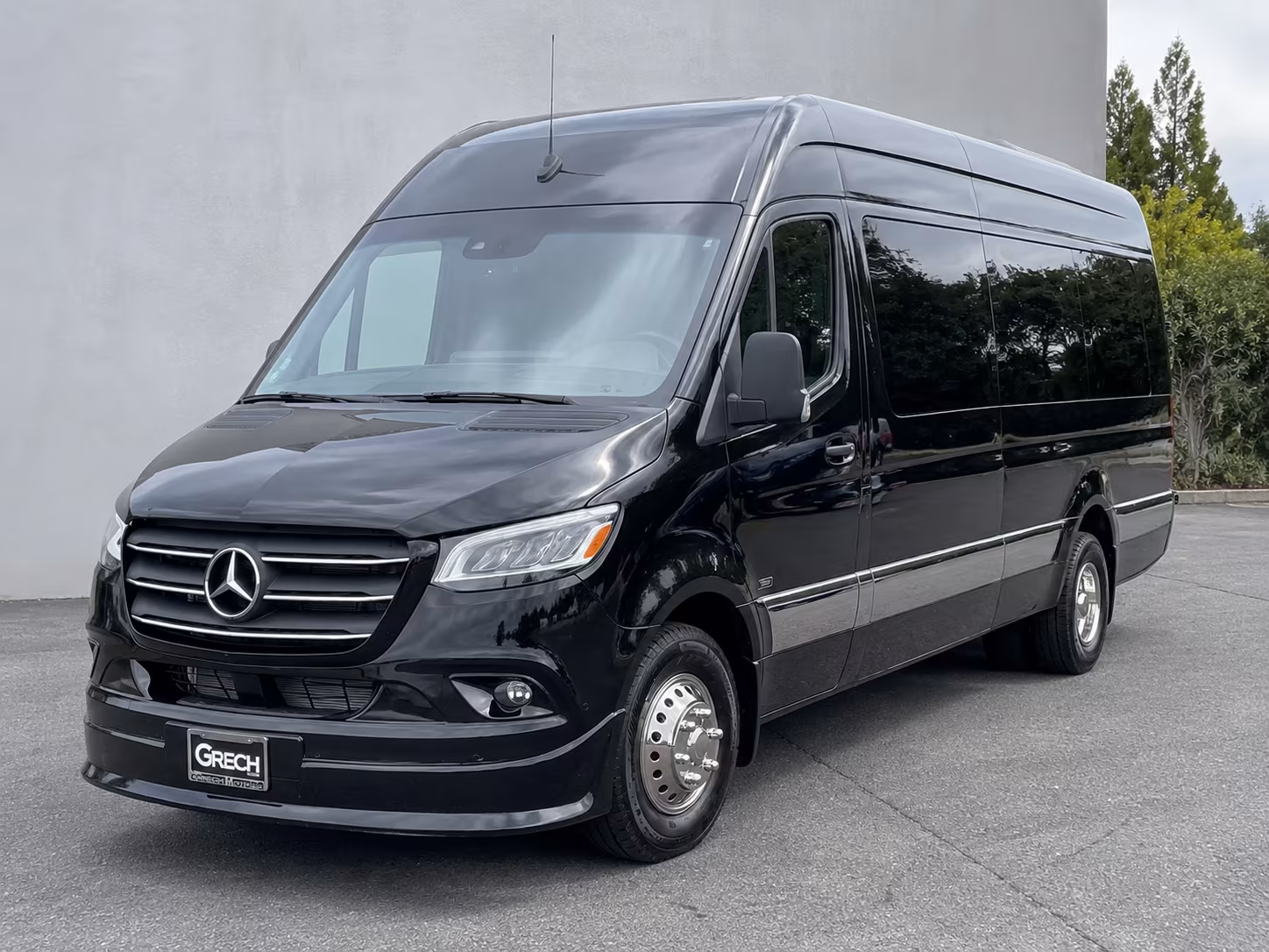 Portland Corporate Transportation party bus exterior