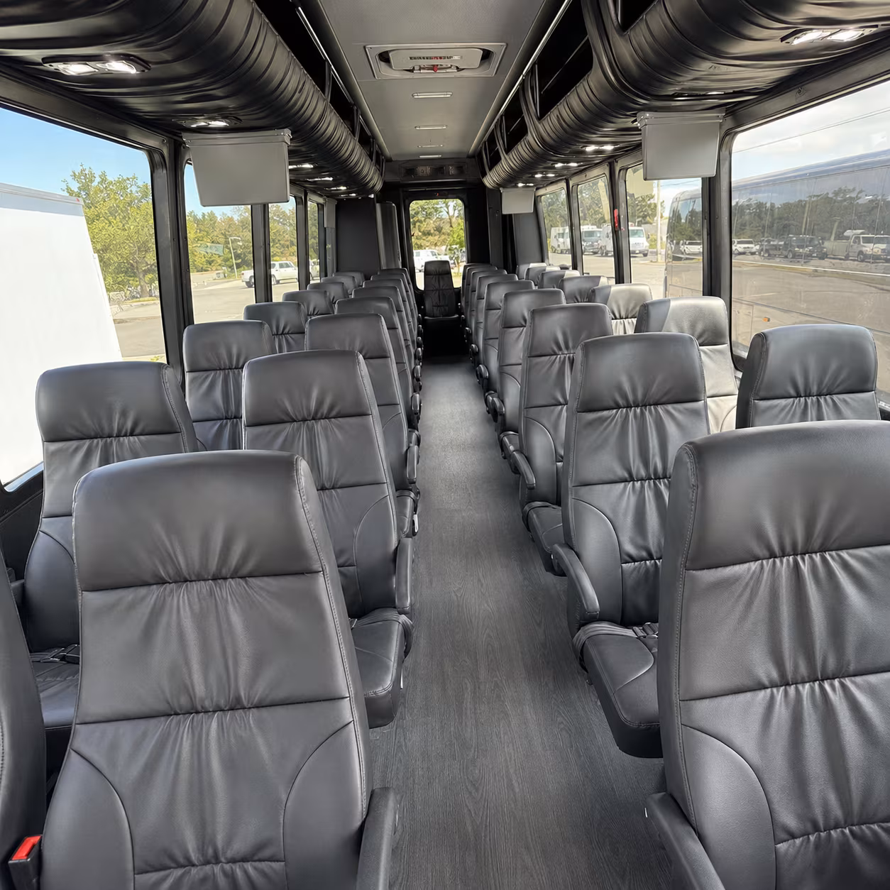 Portland Corporate Transportation party bus exterior