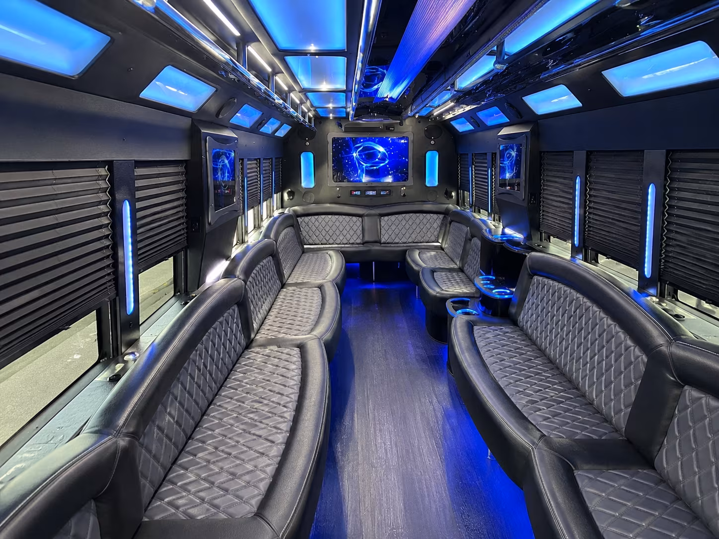 Portland Prom & Homecoming Transportation onboard seating
