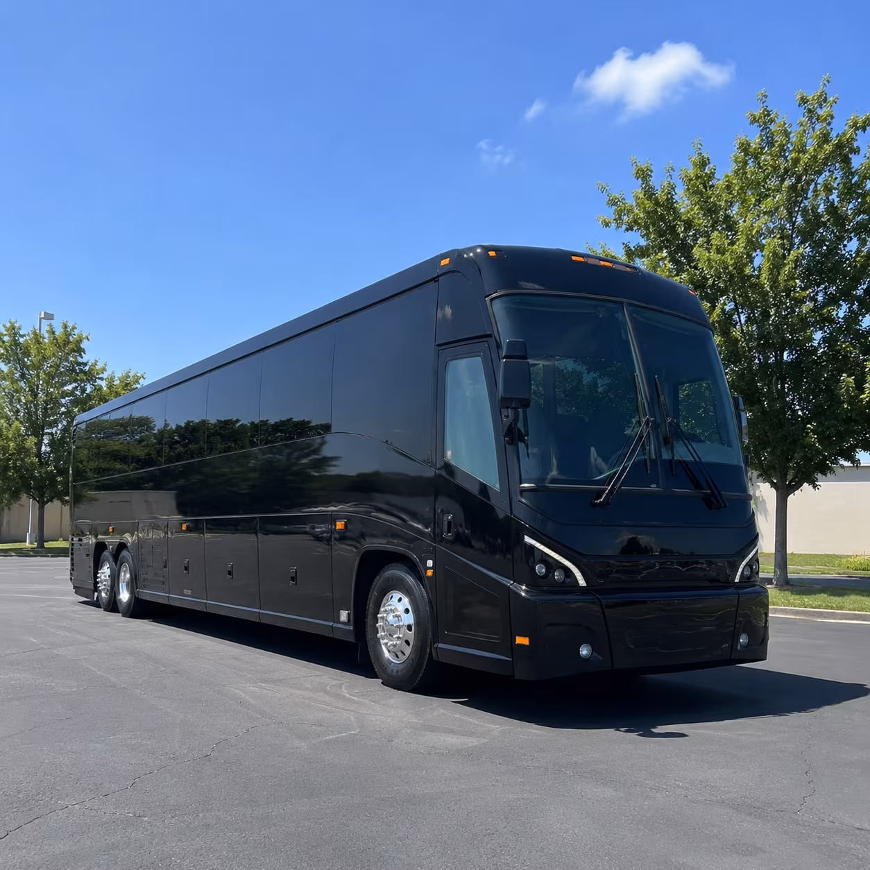 Portland School Event Transportation party bus exterior