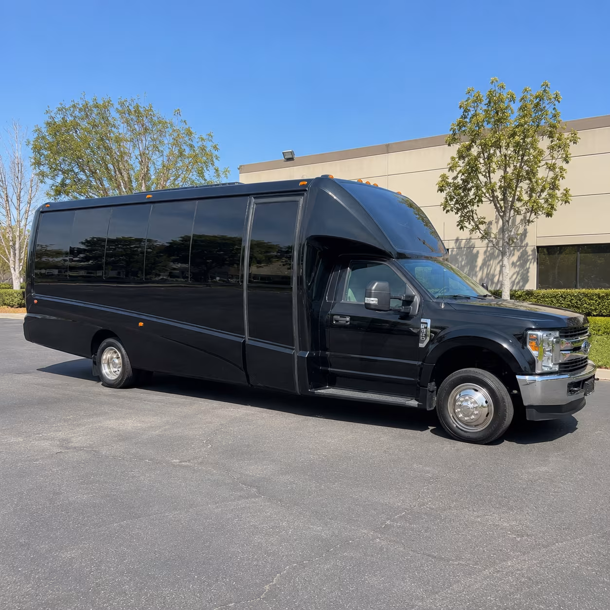 Portland Sporting Event Transportation party bus exterior